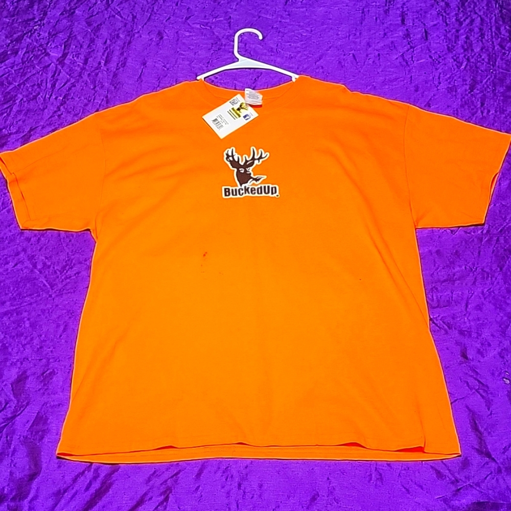 NWT Bucked Up Orange T-shirt
